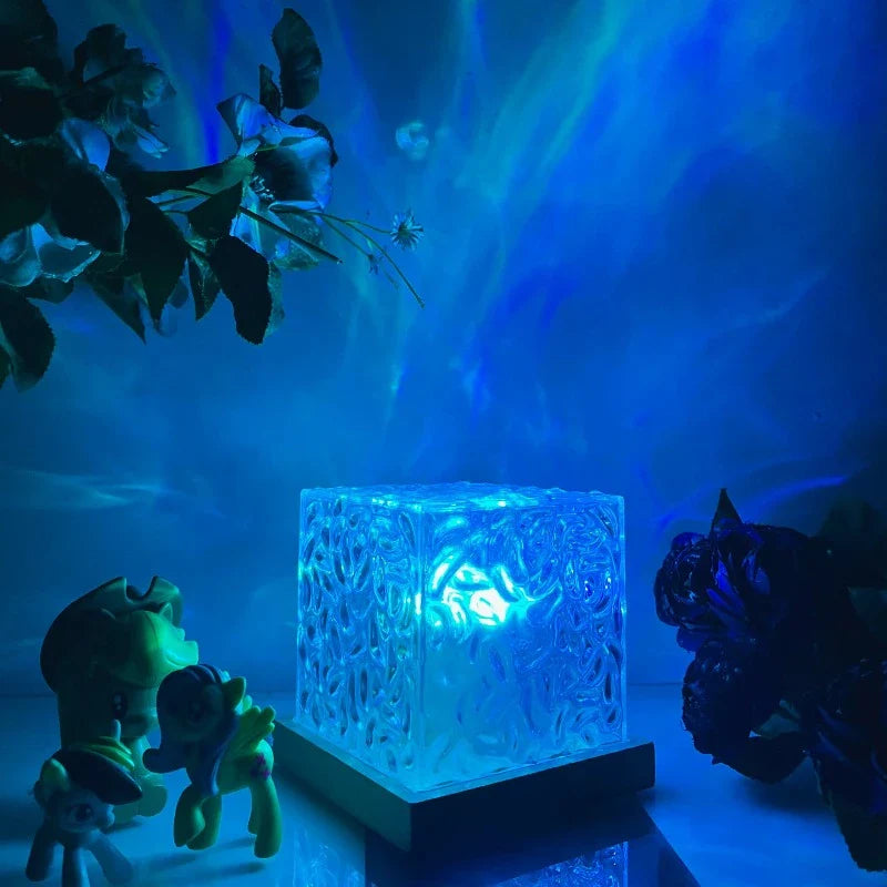 Lampada Aurora Beata - Lampada LED a Colori con Luminosità Regolabile e Telecomando