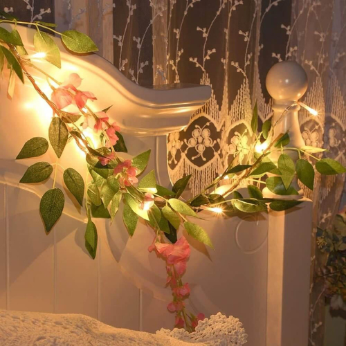 GlowTree - Ramo di fiori fatati incantati