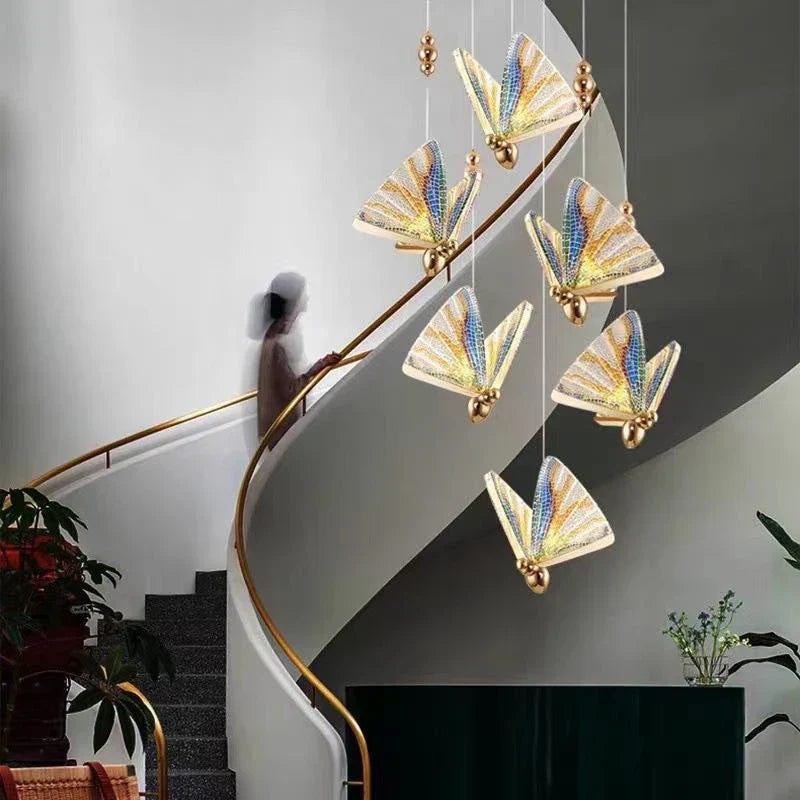 VleugelLicht - Decoratieve Vlinder Hanglamp