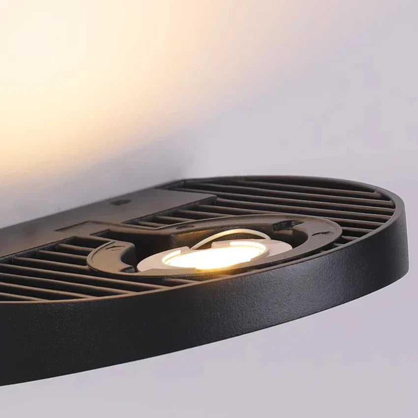 BlackGlow – Modern LED Wall Lamp in Minimalist Design