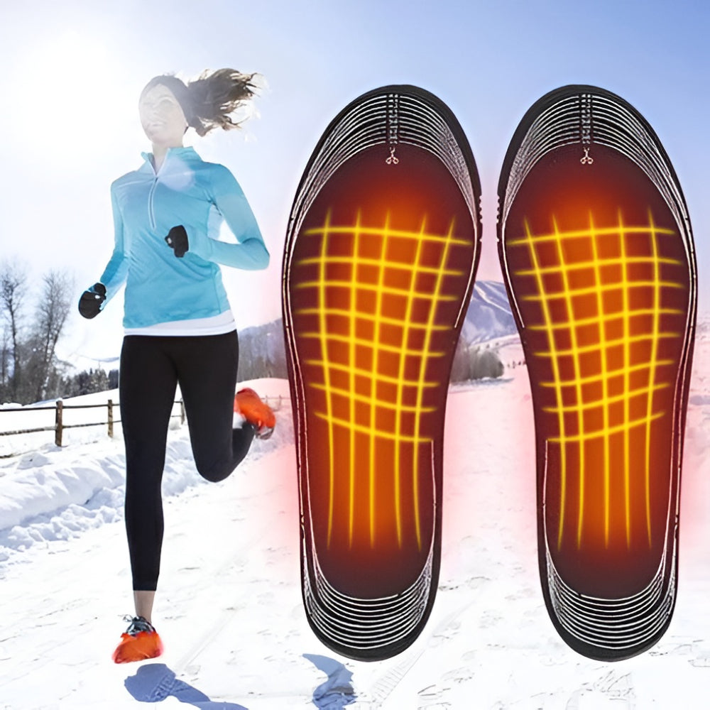 Soletta Riscaldata Scarpe Ricaricabile USB Temperatura Regolabile
