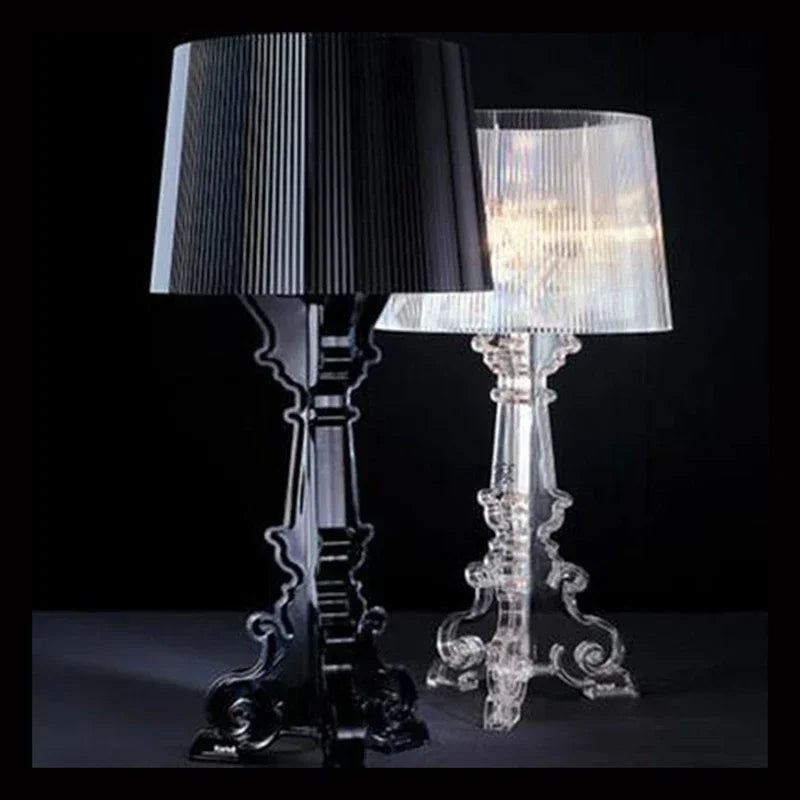 CrystalGlow - Lampada da tavolo di cristallo di lusso per un'illuminazione elegante