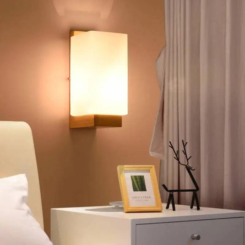 HinokiFlex - Lampada da parete in legno giapponese