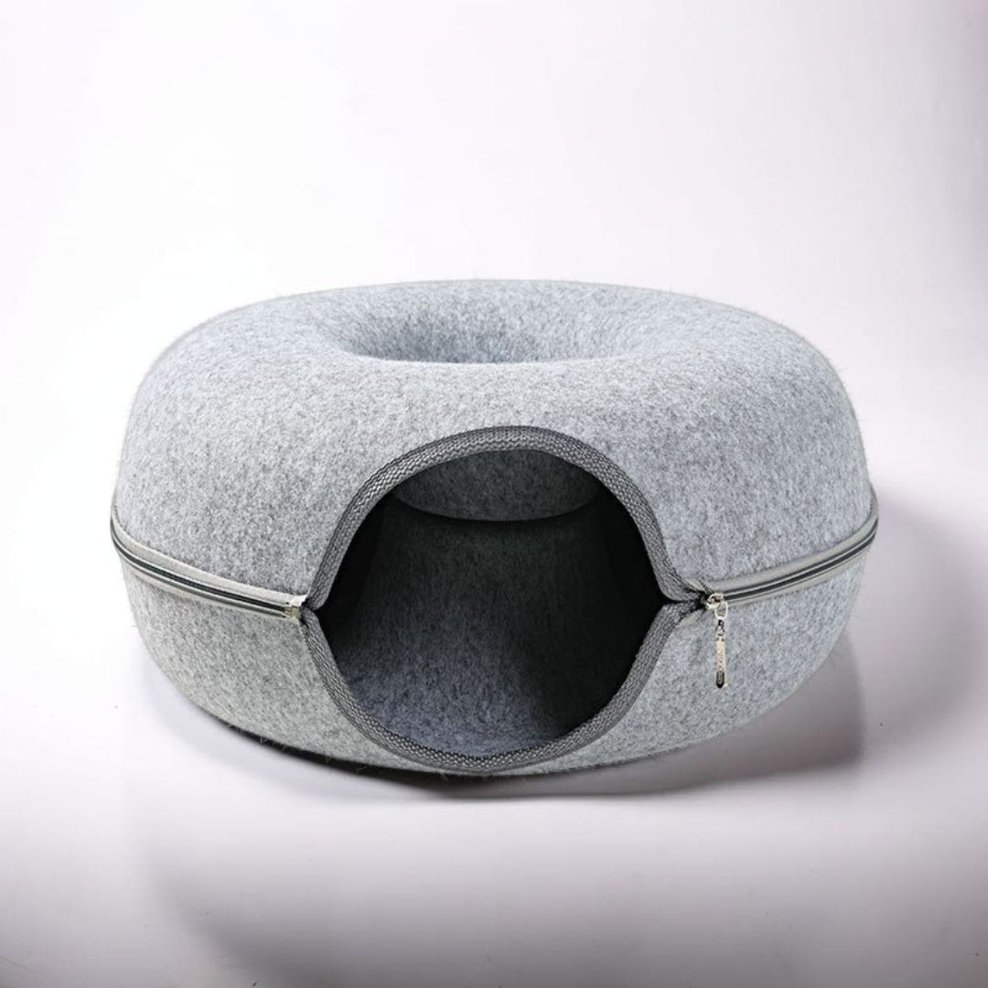 Kattenmand Donut Vilt Wasbaar Rond Kattenhol