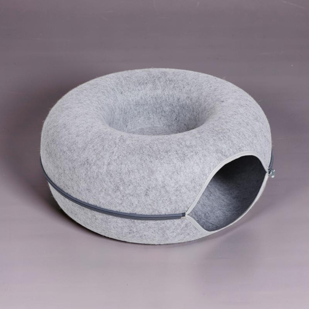 Kattenmand Donut Vilt Wasbaar Rond Kattenhol