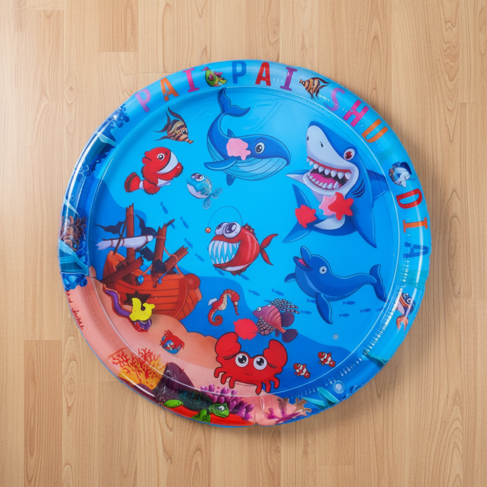 Cat Play Mat Water Interactive Sensory Toy Cats