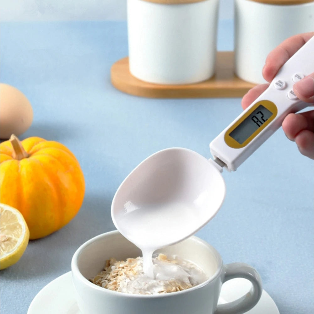 Bilancia Cucina Digitale Cucchiaio Misuratore LCD Precisione