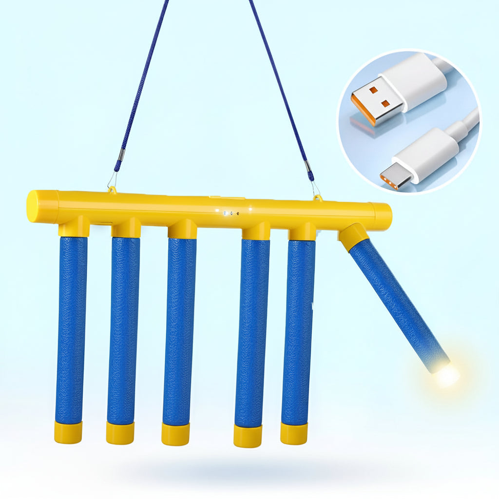 Jogo Infantil Treinador de Reação Jogo de Reflexos Varas a Cair para Interior