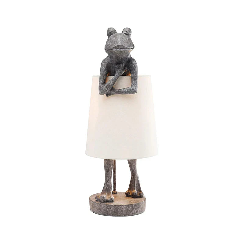 JungleGlow - Frog LED Table Lamp in Modern Design for Living Room & Children's Room