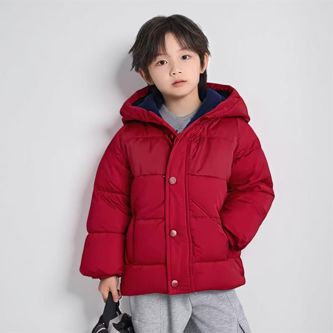 Giacca Bambini Invernale Cappuccio Trapuntata