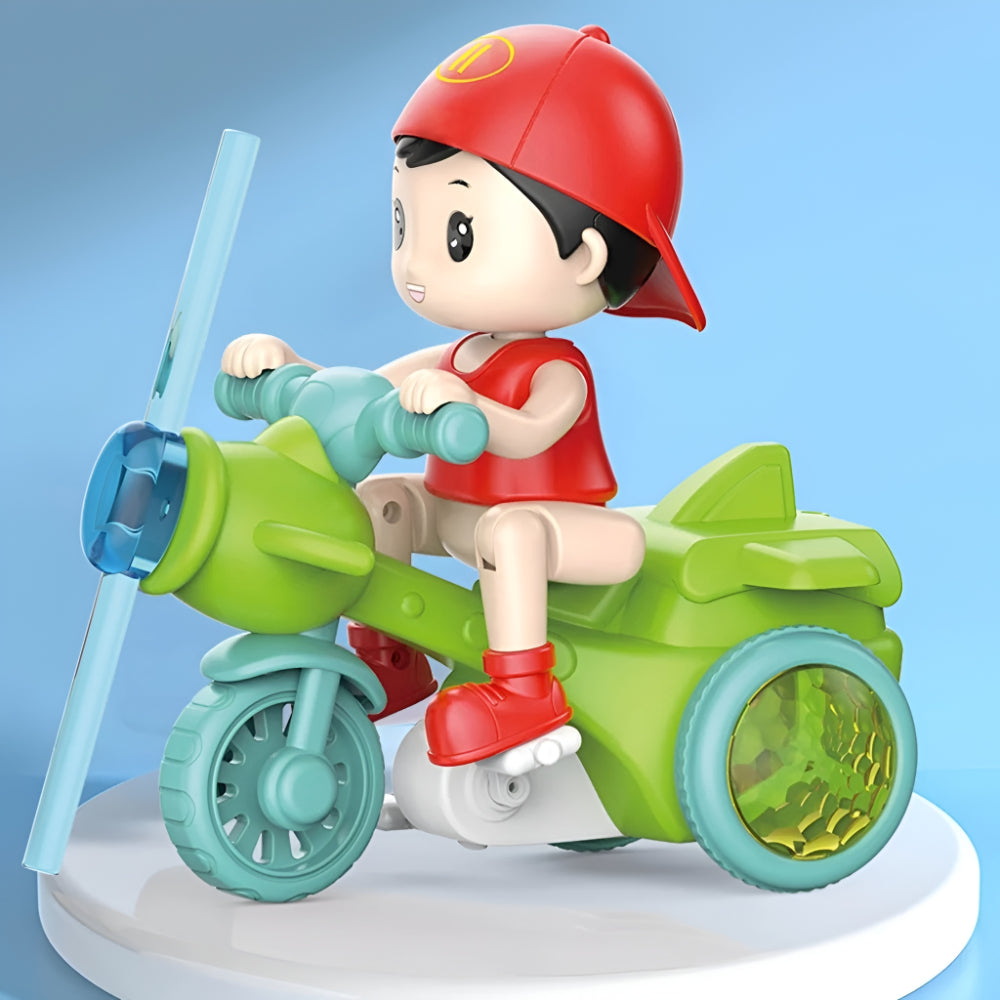 Giocattolo Bambini Scooter Luci Suoni Automatico Movimento
