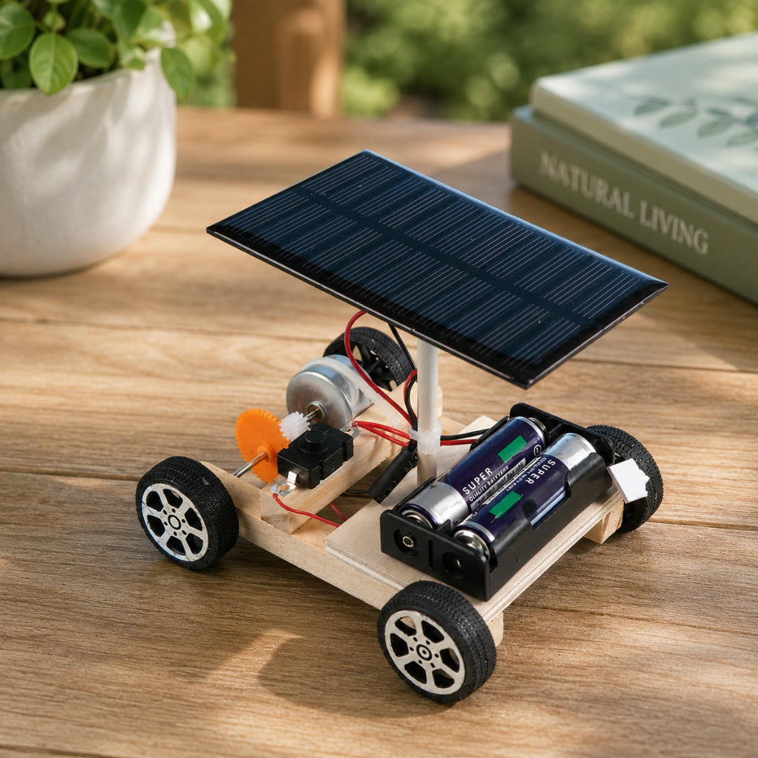 Kit di Costruzione Auto a Energia Solare Gioco Educativo