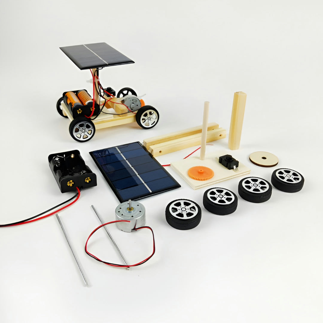 Solar Energy Car Construction Kit Educational Toy