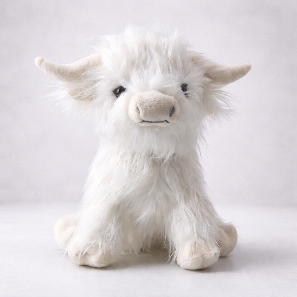 Brinquedo de Peluche Vaca Knuffel Boneco Decoração Presente