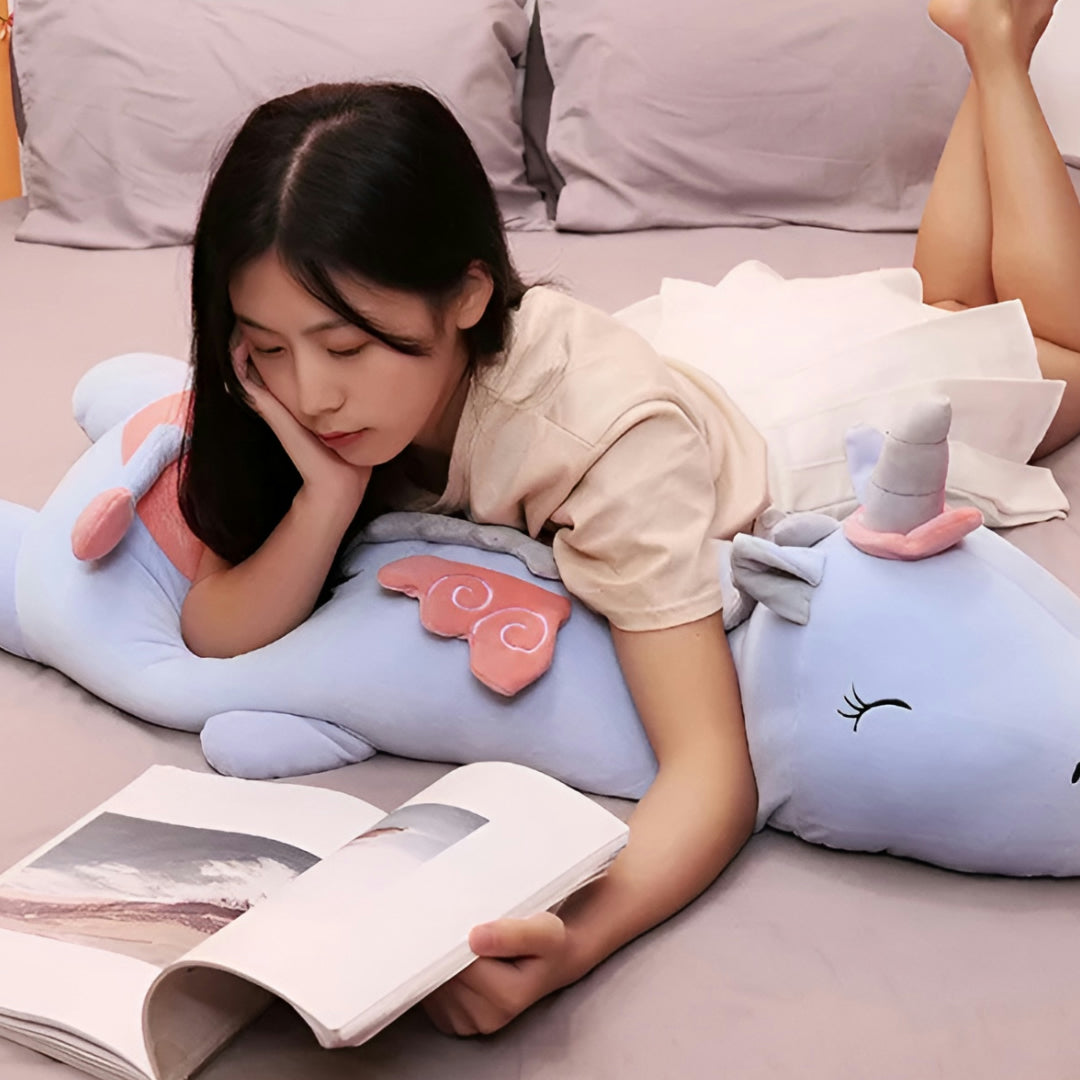 Lampada da comodino unicorno per bambini LED camera da letto