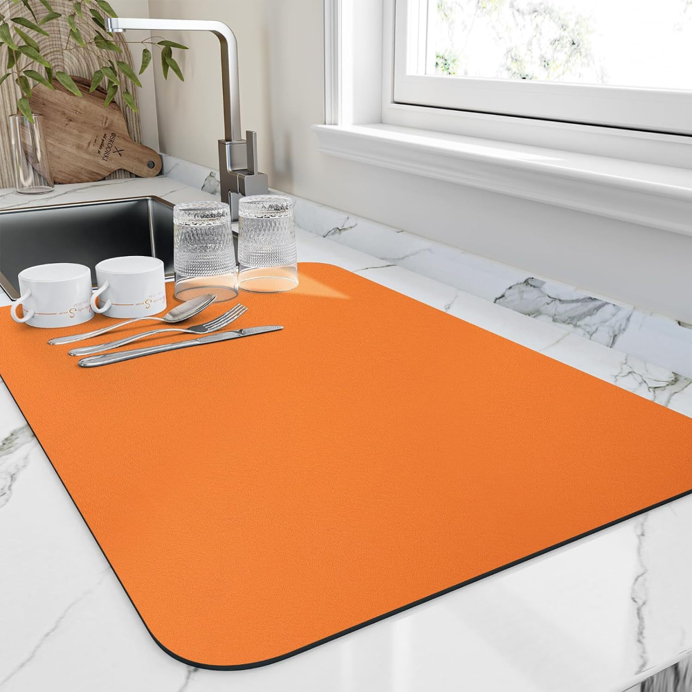 Coffee Mat Super Absorbent Diatomaceous Clean Coffee Bar