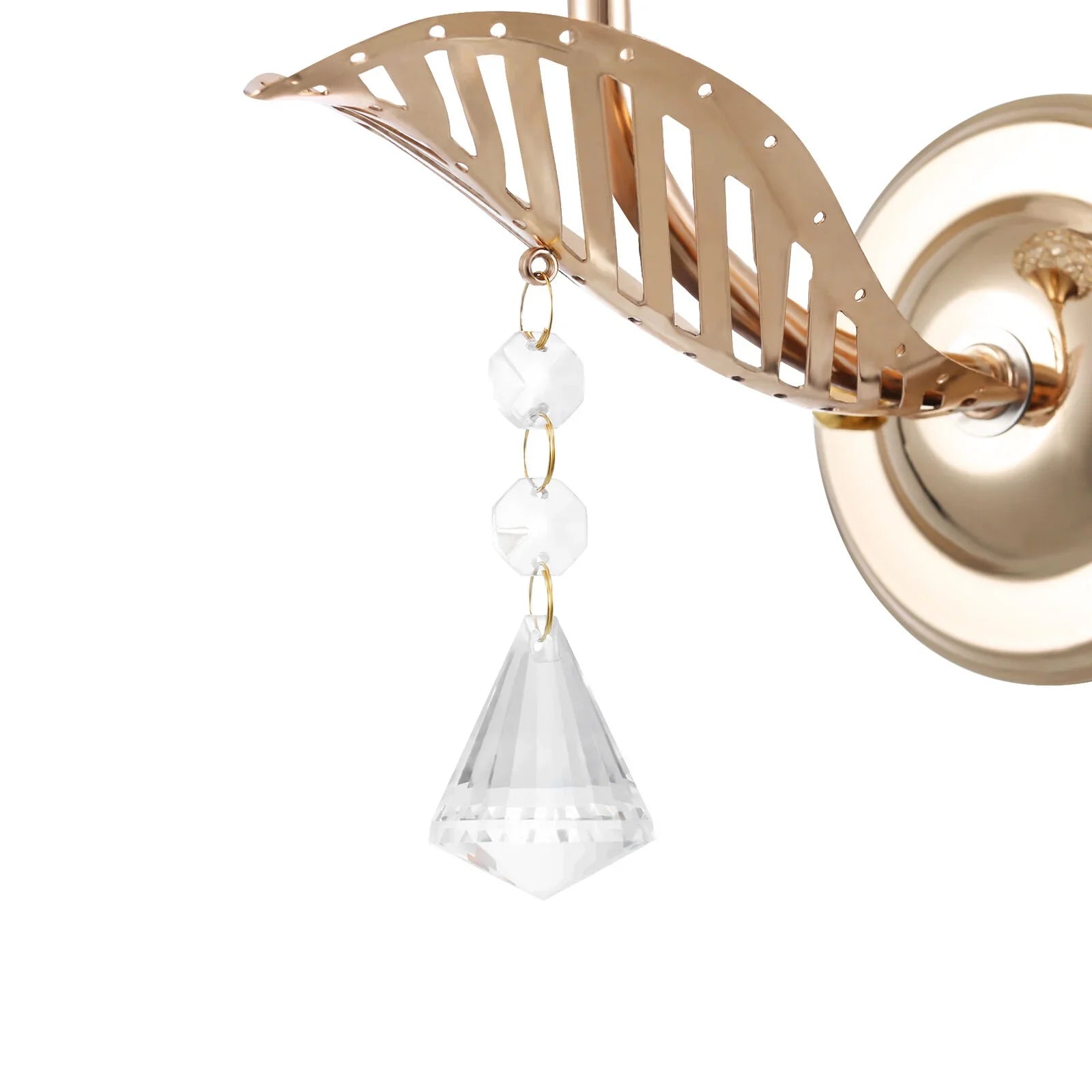 RadiantShine – Modern LED Wall Lamp With Stylish Crystal Design