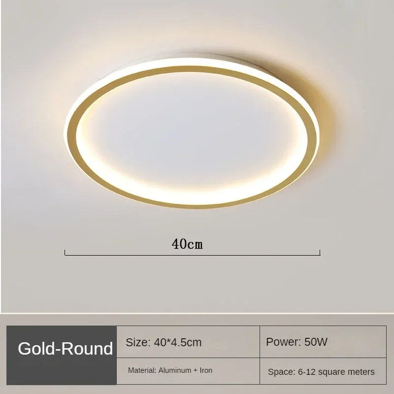 NoorderlichtBol - Scandinavische Ronde Plafondlamp