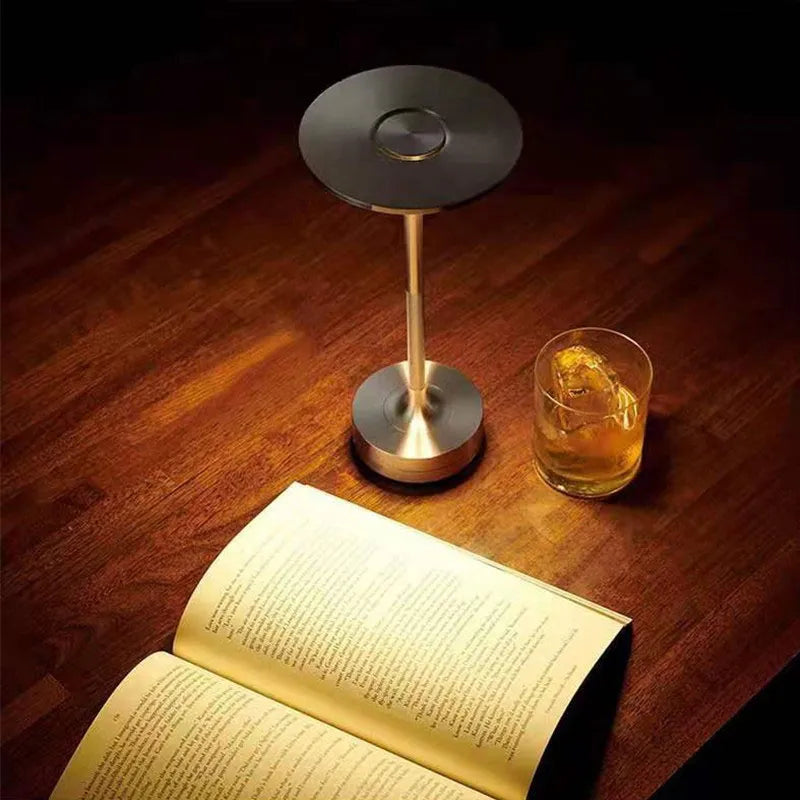 InduLume - Dimmable Industrial Table Lamp with LED Lighting