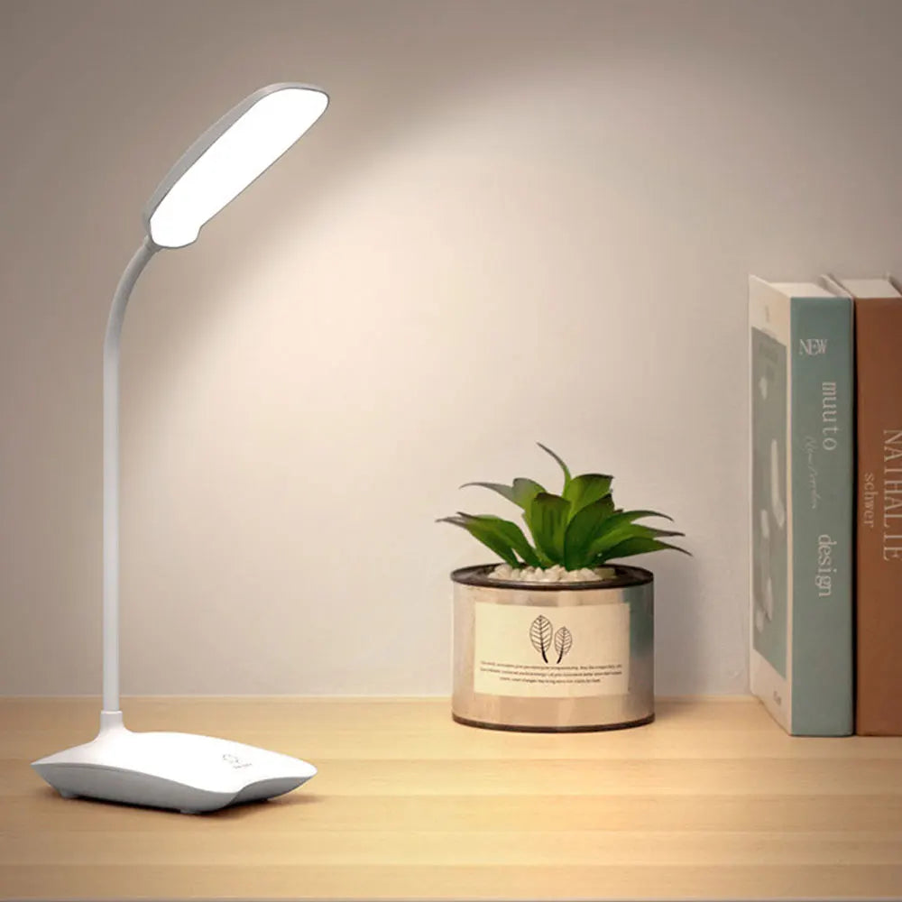 BrightFlex – Dimmable LED Desk Lamp with Flexible Neck | Eye-Friendly & Multifunctional