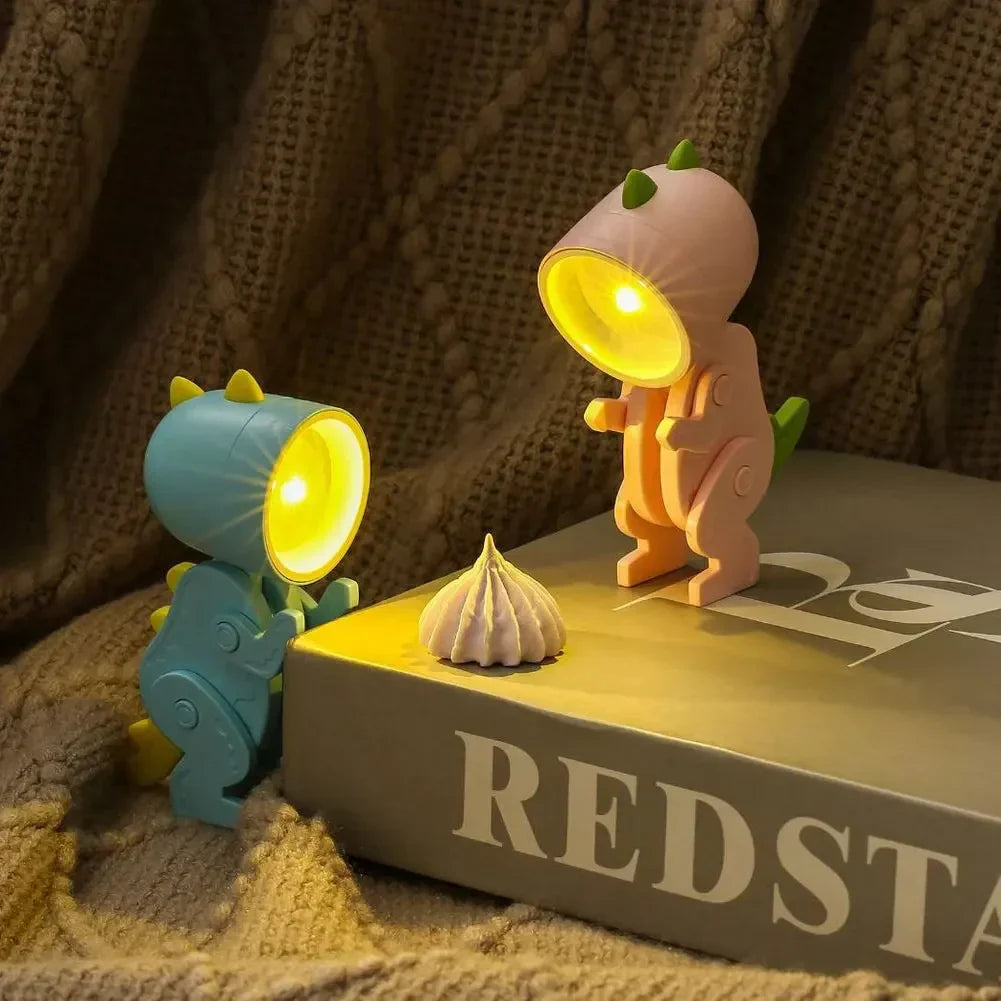 DinoGlow – Cute Dinosaur LED Table Lamp for Children's Room | Dimmable & Adjustable