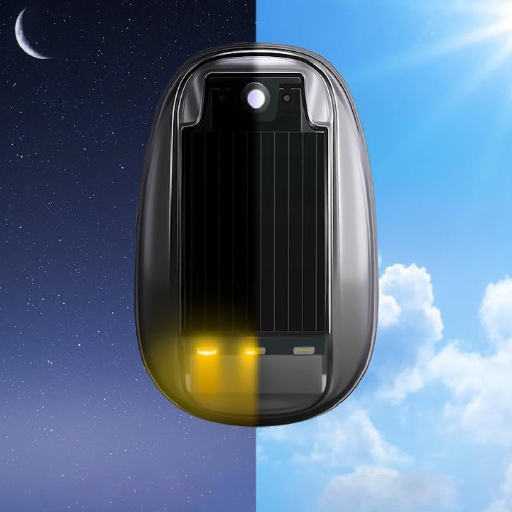 Luce LED Auto Solare Multicolore Impermeabile