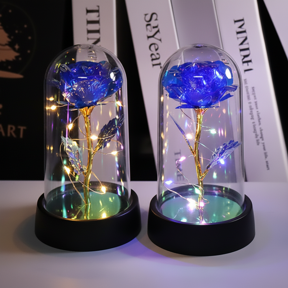 Table Lamp LED Rose Dome Night Light Gift