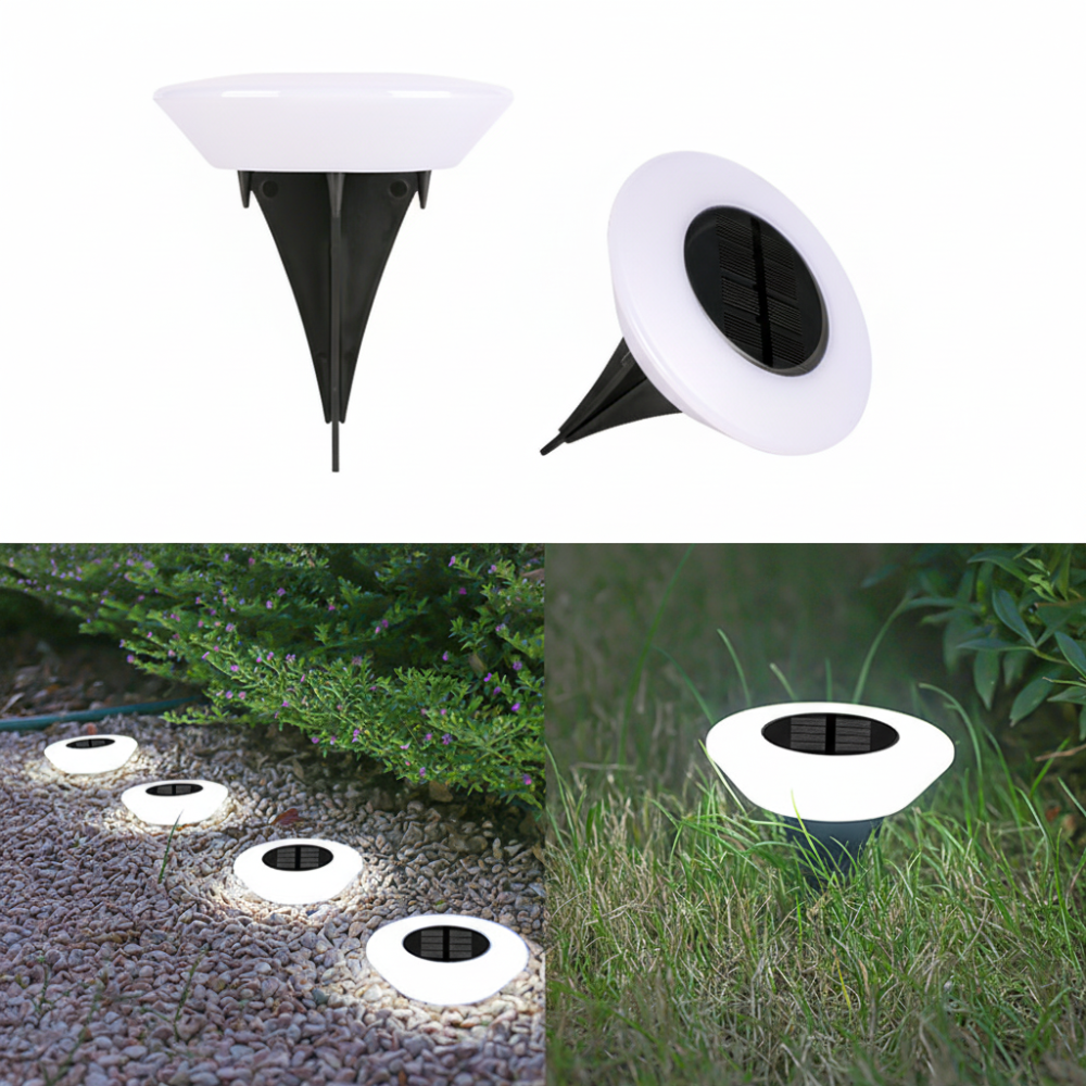Iluminação de chão LED à prova de água para caminhos e jardins exteriores