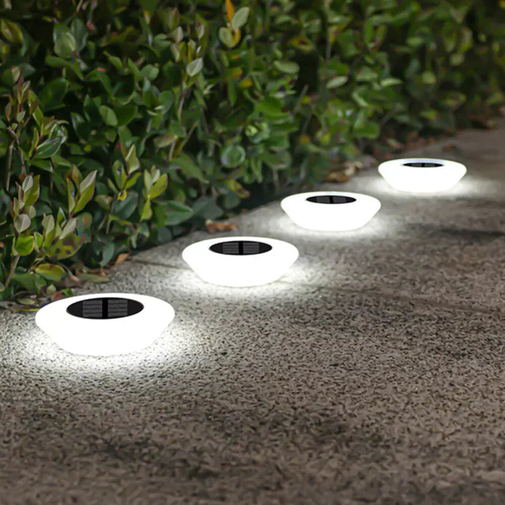Iluminação de chão LED à prova de água para caminhos e jardins exteriores