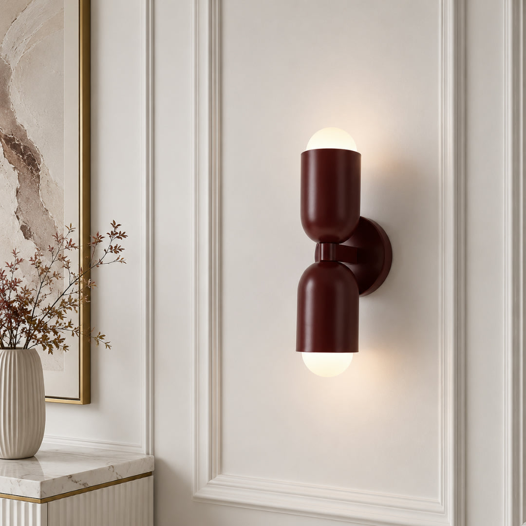 Lampada da parete LED moderna decorativa salvaspazio per interni