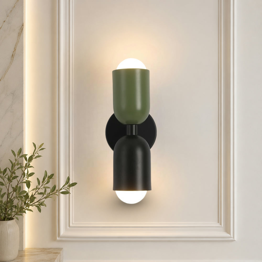Lampada da parete LED moderna decorativa salvaspazio per interni