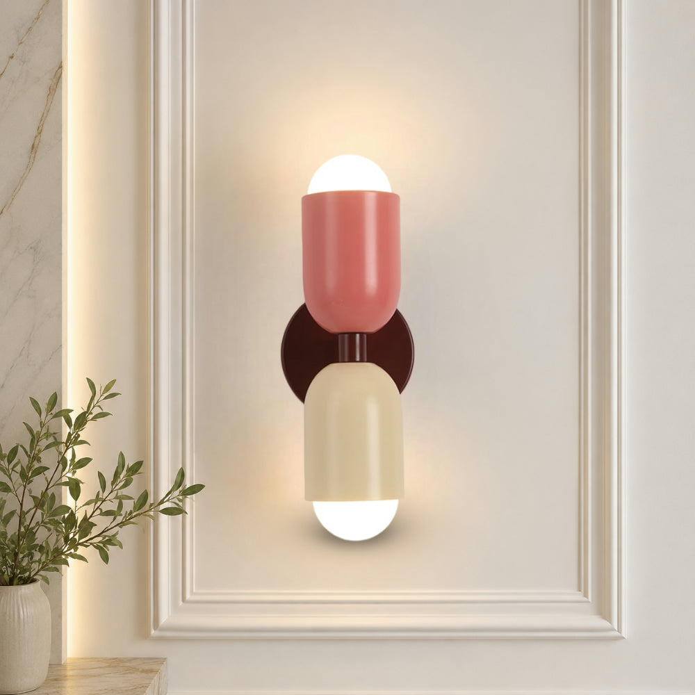 Lampada da parete LED moderna decorativa salvaspazio per interni