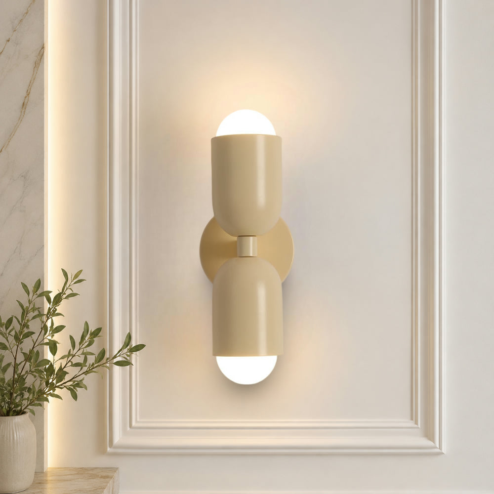 Lampada da parete LED moderna decorativa salvaspazio per interni