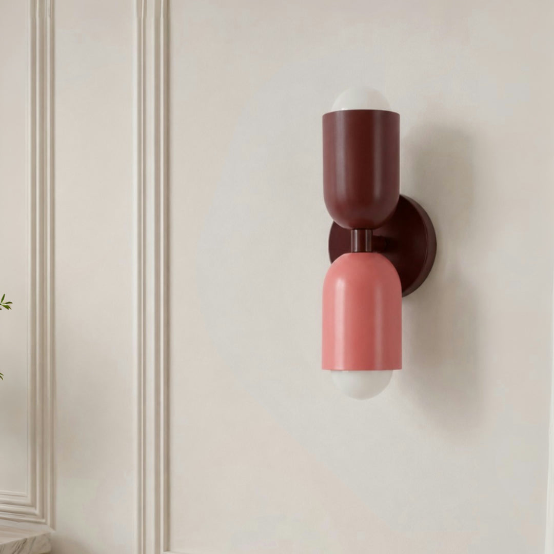 Lampada da parete LED moderna decorativa salvaspazio per interni