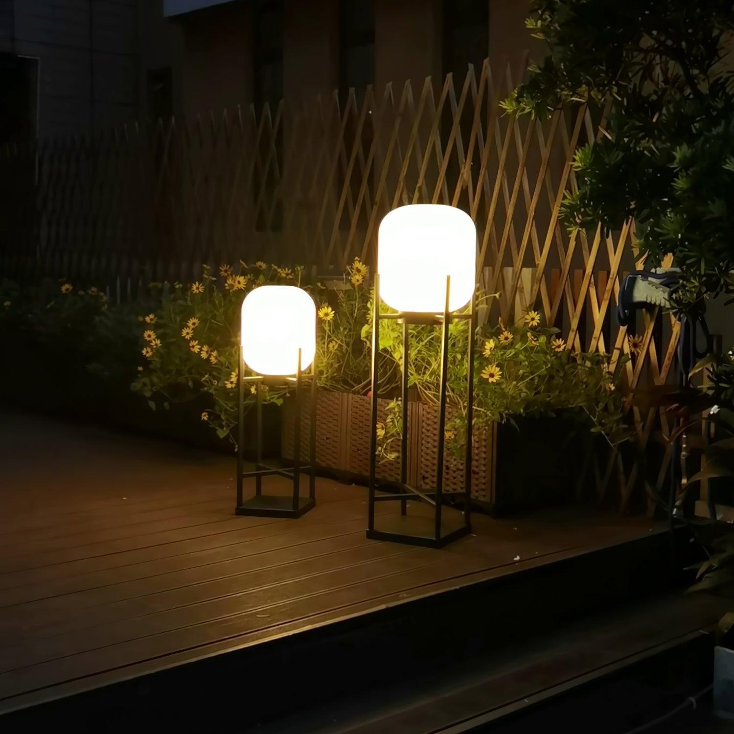 LumeStand - Lampada da Terra Solare a LED per Giardino e Terrazza