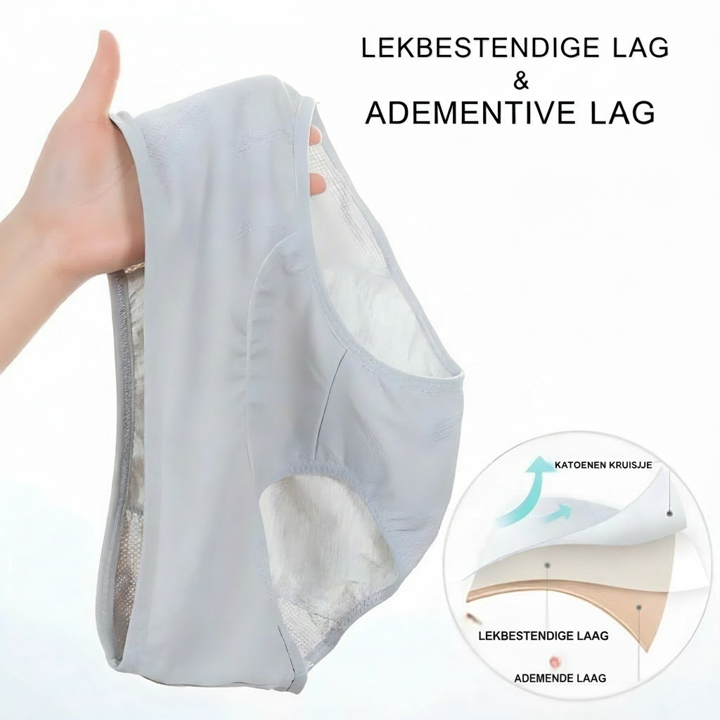 Leak-Resistant Period Briefs for Women Comfortable Soft Coverage 6
