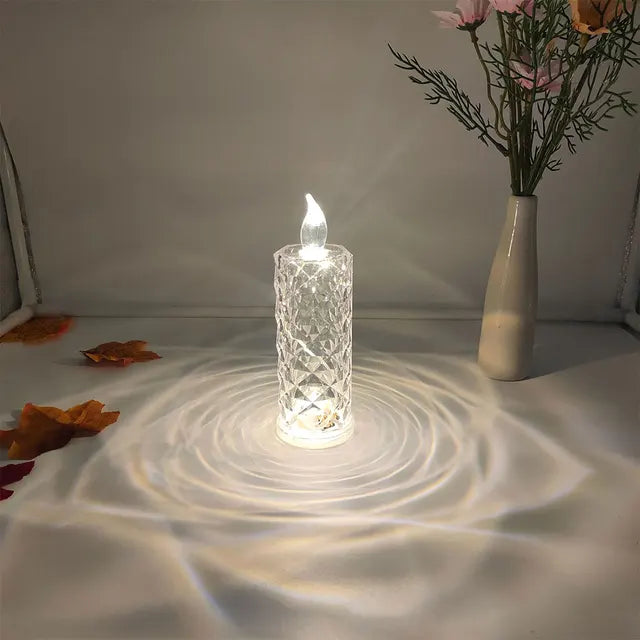 LuxeLicht - LED Diamond Night Light for Ambient Lighting in Bedroom & Living Room