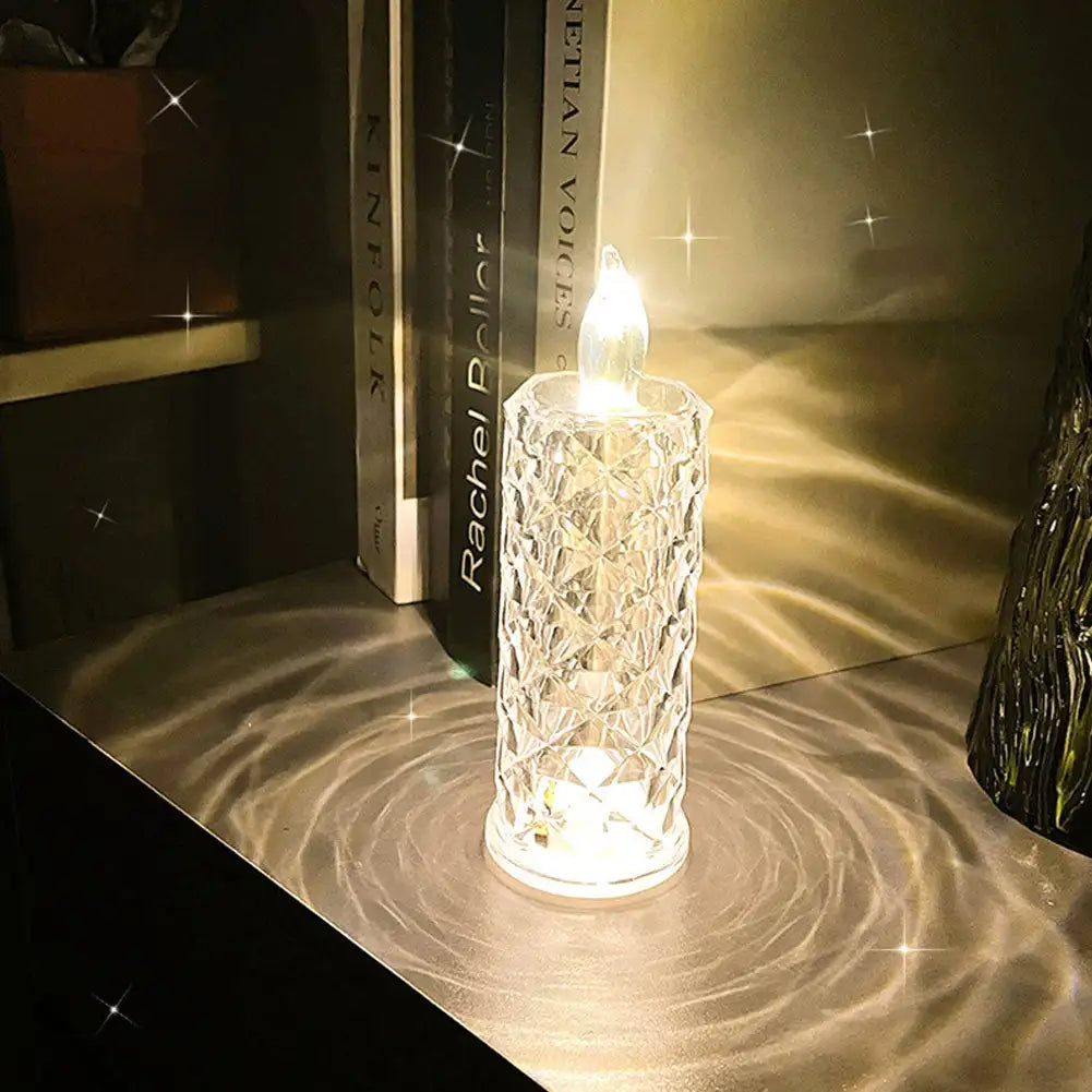 LuxeLicht - LED Diamond Night Light for Ambient Lighting in Bedroom & Living Room