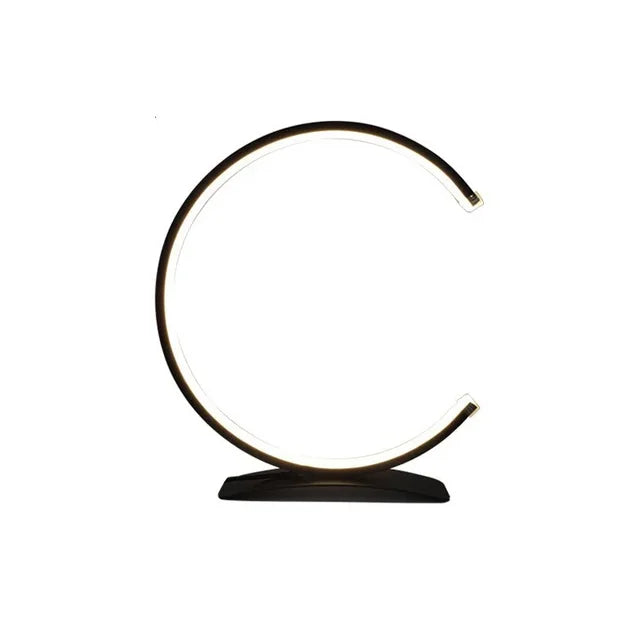 LumiArc - Modern LED Table Lamp with Touch Control | Dimmable & Energy Efficient