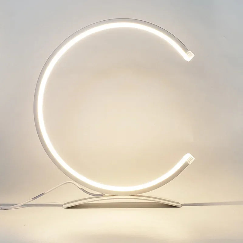 LumiArc - Modern LED Table Lamp with Touch Control | Dimmable & Energy Efficient