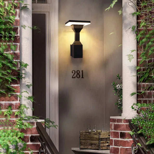 LumiVista – Modern LED Wall Lamp for Veranda & Terrace – Weatherproof & Energy Efficient