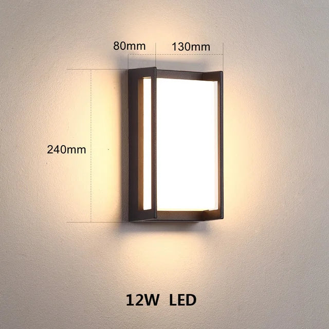LuminAura - Iluminação Exterior LED Moderna