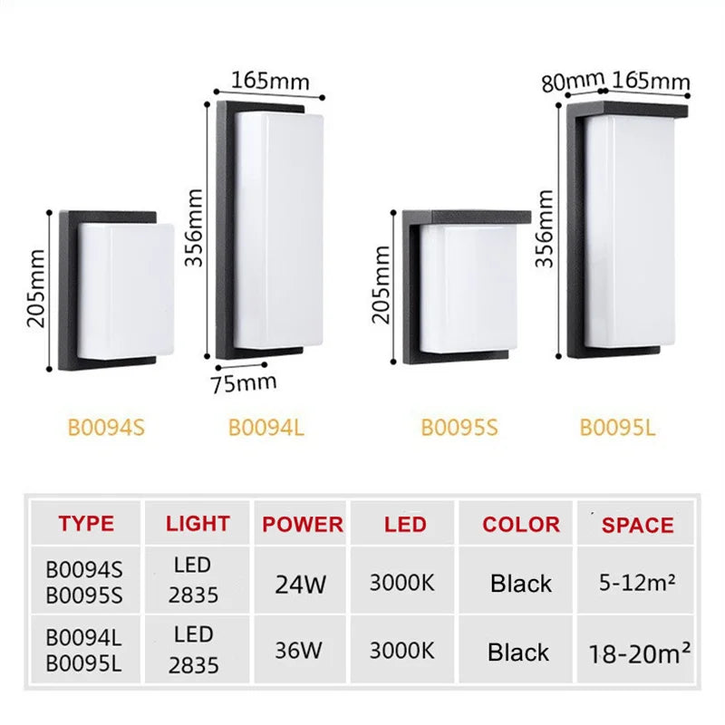LuminAura - Iluminação Exterior LED Moderna