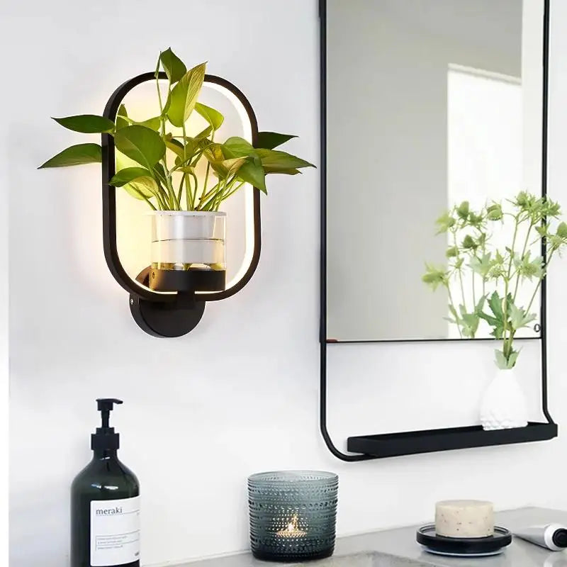 HerbaceousGlow - Lampada da parete luminosa