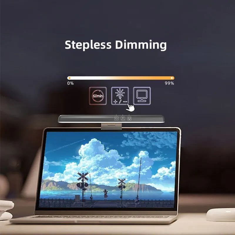 ScreenGlow - LED Monitor Lamp with Eye Protection, Glare-Free Screen Light