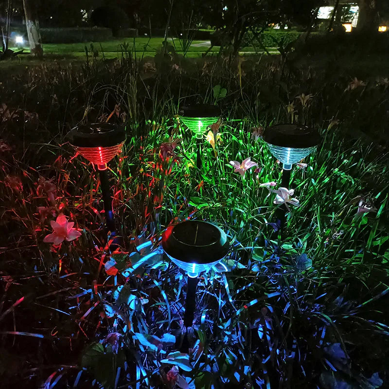 LumiPath – Colorful Solar LED Path Lighting for the Garden – Waterproof, Energy-Efficient Outdoor Lighting