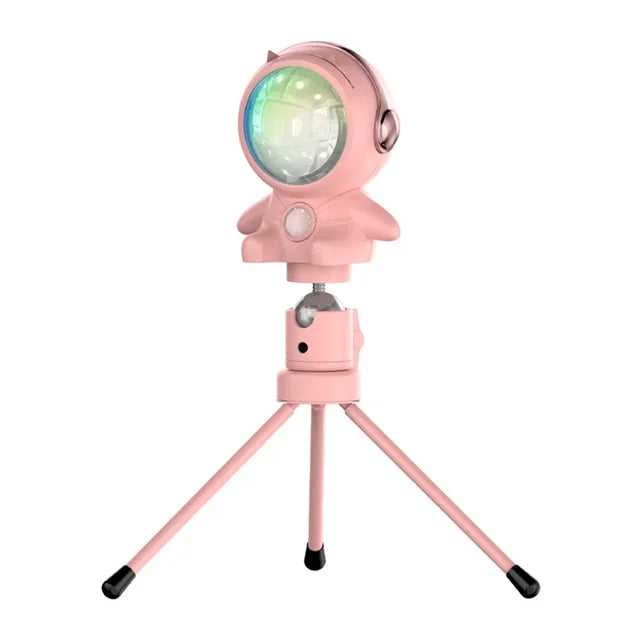 AstroGlow - Sunset LED Projector Lamp with Astronaut Design – Atmospheric Lighting