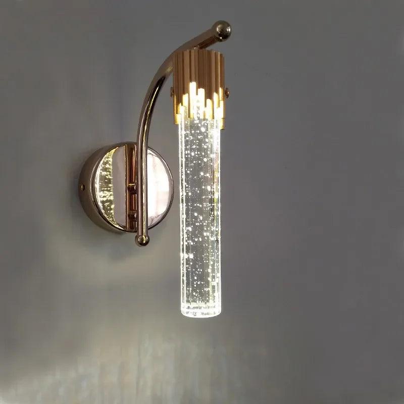 CrystalGlow - Luxury Crystal Wall Lamp
