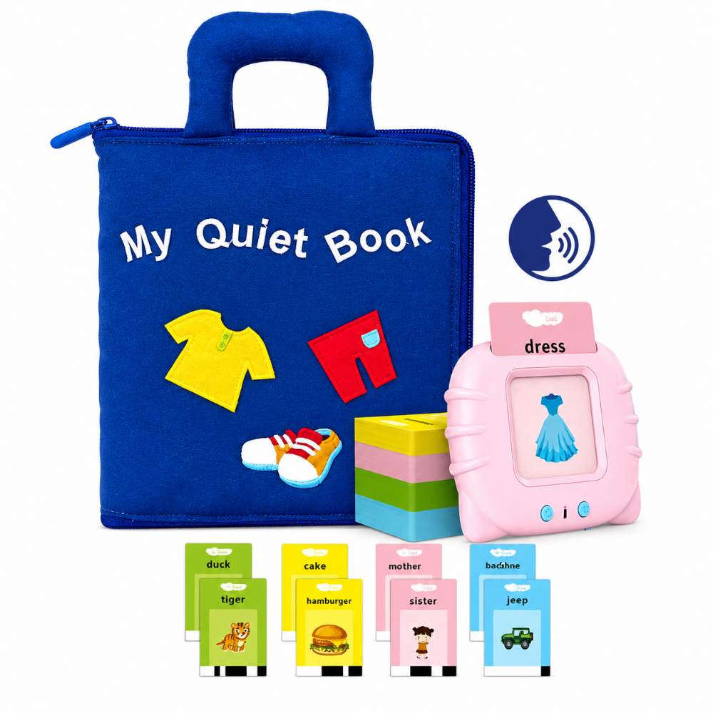 Libro educativo Montessori interattivo per bambini