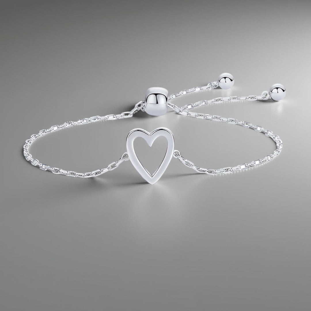 Bracciale Cuore Regolabile Gioiello Regalo